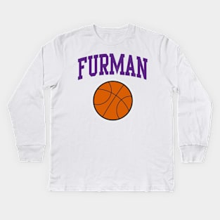 Furham Basketball Kids Long Sleeve T-Shirt